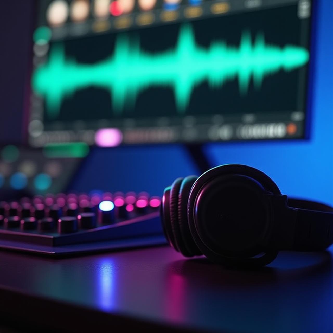 HarmoniqSync high-tech virtual studio interface